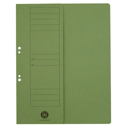 Artikelbild 4 für Ösenhefter Karton grün DIN A4, halber Deckel, 20 St., Artikelnummer 232033