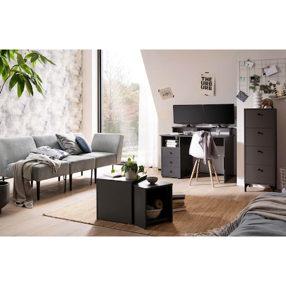 Artikelbild 4 für MÖBELPARTNER Monitorständer Smash anthrazit, Artikelnummer 254948