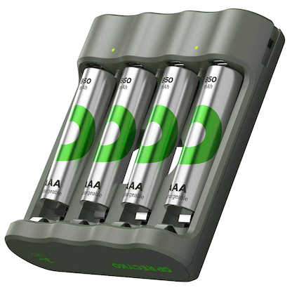 Artikelbild 5 für GP B441U 4-Port USB-Akku-Ladegerät inkl. Akkus, Artikelnummer 255329