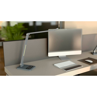 Artikelbild 3 für Hansa Tide Schreibtischlampe metallicgrau 9 W, Artikelnummer 496107