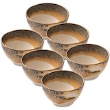 Artikelbild 1 für 6 HEART & SOUL Schalen Perfect Match Cumin hellbraun 10,0 cm, Artikelnummer 108546