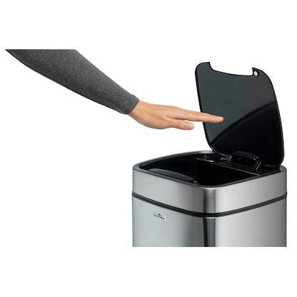 Artikelbild 5 für DURABLE No Touch Mülleimer 21,0 l edelstahl, Artikelnummer 299638