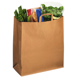 Artikelbild 1 für 250 VP Papier-Tragetaschen Topcraft braun 32,0 x 42,0 cm, Artikelnummer 568642