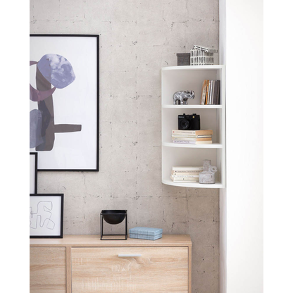 Artikelbild 5 für WOHNLING Eckregal weiß 30,0 x 30,0 x 60,0 cm, Artikelnummer 540961