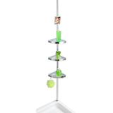 Artikelbild 1 für WENKO Teleskop-Duschregal Premium silber 27,5 x 20,0 x 70,0-260,0 cm, Artikelnummer 804413