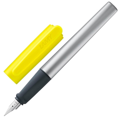 Artikelbild 2 für LAMY nexx Patronenfüller neonyellow/silber A (für Anfänger), Artikelnummer 277717