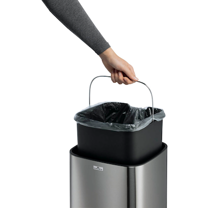 Artikelbild 4 für DURABLE No Touch Mülleimer 21,0 l edelstahl, Artikelnummer 299638