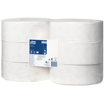 Artikelbild 6 für TORK Toilettenpapier T1 Advanced 2-lagig Recyclingpapier, 6 Rollen, Artikelnummer 578587