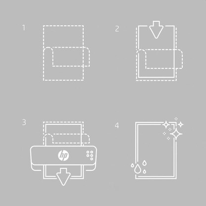 Artikelbild 7 für 100 HP Premium Laminierfolien glänzend für A4 125 micron, Artikelnummer 423562
