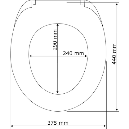 Artikelbild 5 für WENKO WC-Sitz Affe schwarz, Artikelnummer 812364