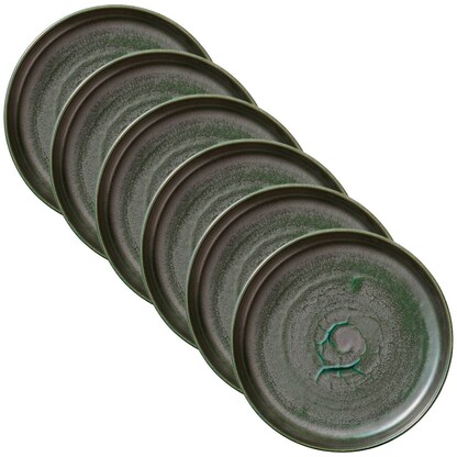 Artikelbild für 6 HEART & SOUL Suppenteller Perfect Match Avocado grün 24,0 cm, Artikelnummer 109179