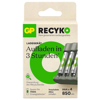 Artikelbild 2 für GP B441U 4-Port USB-Akku-Ladegerät inkl. Akkus, Artikelnummer 255329