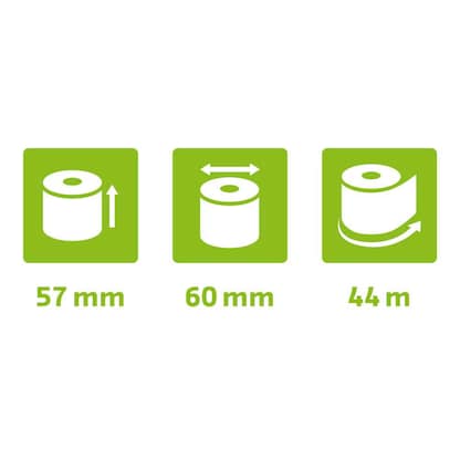 Artikelbild 6 für Exacompta Thermorollen 5,7 cm x 44,0 m, 10 Rollen, Artikelnummer 346621