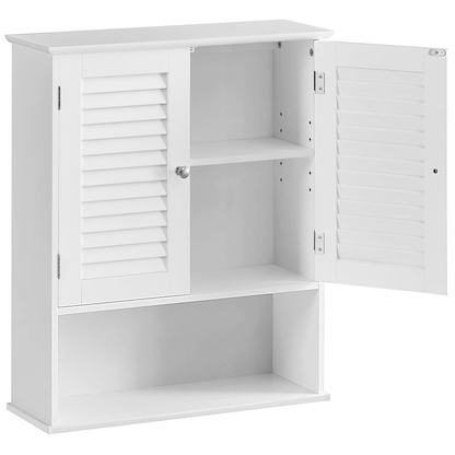 Artikelbild 3 für VASAGLE Bad-Hängeschrank BBC27WT weiß 60,0 x 20,0 x 70,0 cm, Artikelnummer 439038