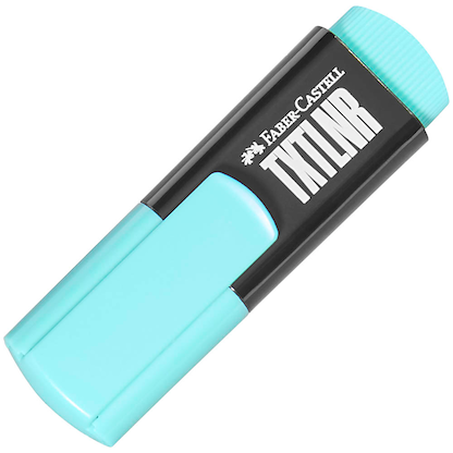 Artikelbild 2 für FABER-CASTELL TXTLNR Mini Pastell B Textmarker farbsortiert, 10 St., Artikelnummer 589596