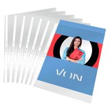 Artikelbild 1 für 100 VON LEITZ Prospekthüllen DIN A4 glasklar glatt, Artikelnummer 635439