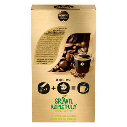 Artikelbild 3 für NESCAFÉ Gold Original Sticks Instantkaffee, kräftig, 10 x 2,0 g, Artikelnummer 690489
