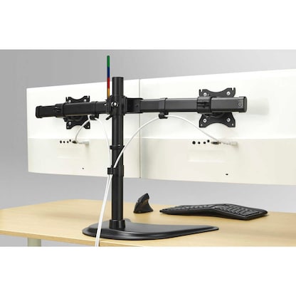 Artikelbild 5 für Kensington Monitor-Halterung SmartFit™ Ergo K58271WW schwarz für 2 Monitore, Bodenständer, Artikelnummer 733989