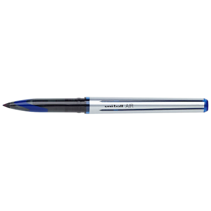 Artikelbild 3 für uni-ball Air Tintenroller silber 0,35 - 0,6 mm, Schreibfarbe: blau, 1 St., Artikelnummer 339130
