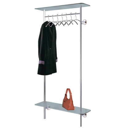 Artikelbild 2 für Kerkmann Wandgarderobe Plato 30609414 silber Metall 85,0 x 175,0 cm, Artikelnummer 259572