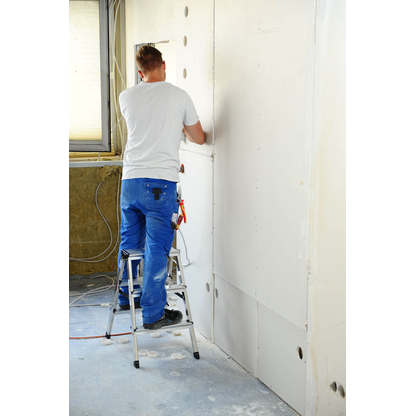 Artikelbild 2 für KRAUSE Klapptritt MONTO Dopplo silber 2x 3 Stufen, H: 72,0 cm, Artikelnummer 569121