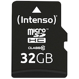 Artikelbild 1 für Intenso Speicherkarte microSDHC-Card Class 10 32 GB, Artikelnummer 325787