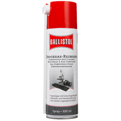 Artikelbild für BALLISTOL Druckgasreiniger STAUBFREI Druckluftreiniger 300,0 ml, Artikelnummer 841137