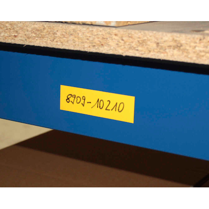 Artikelbild 5 für 300 EICHNER Magnetschilder gelb 2,0 x 6,0 cm, Artikelnummer 702489