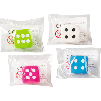 Artikelbild 3 für BRUNNEN Radiergummi Würfel farbsortiert, 1 St., Artikelnummer 926670