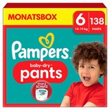 Artikelbild 1 für Pampers® Windeln baby-dry™ Monatsbox Größe Gr.6 (14-19 kg) für Kids und Teens, 138 St., Artikelnummer 272736
