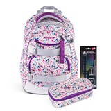 Artikelbild 1 für JOLLY Schulrucksack Next Gen Kunstfaser pink/ weiß, Artikelnummer 301071