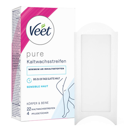 Artikelbild für Veet pure Kaltwachsstreifen 22 Streifen, Artikelnummer 666788