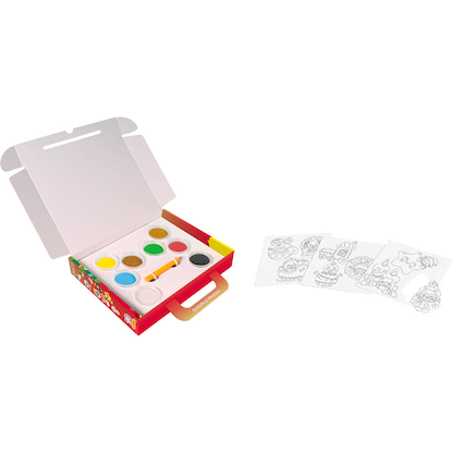 Artikelbild für JOVI Bastelset Play & Fun Sand Painting Kit Christmas mehrfarbig, Artikelnummer 712982