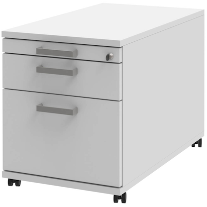Artikelbild für röhr Imperia Rollcontainer weiß 3 Auszüge 43,2 x 80,0 x 54,2 cm, Artikelnummer 569968