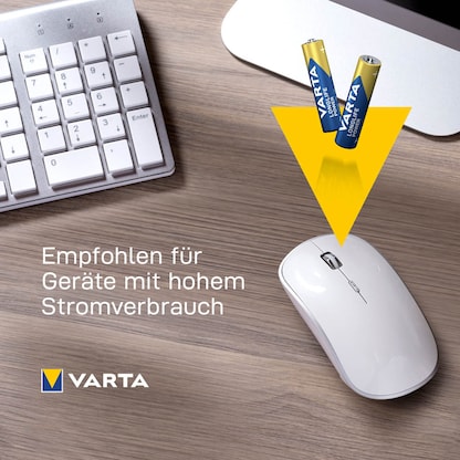 Artikelbild 4 für 24 VARTA Batterien LONGLIFE Power Micro AAA 1,5 V, Artikelnummer 220640