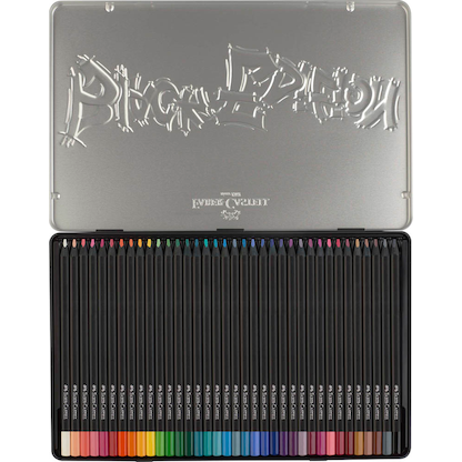 Artikelbild 2 für FABER-CASTELL Black Edition Buntstifte farbsortiert, 36 St., Artikelnummer 321028