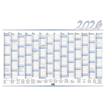 Artikelbild 2 für 3 Jahresplaner Standard 2026, Artikelnummer 550339