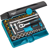 Artikelbild 1 für HAZET Steckschlüssel-Satz 854-1 33-teilig, Artikelnummer 581569