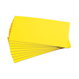 Artikelbild 1 für 300 EICHNER Magnetschilder gelb 4,0 x 10,0 cm, Artikelnummer 702979