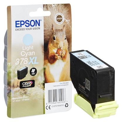 Artikelbild 1 für EPSON 378XL/T37954 light cyan Druckerpatrone, Artikelnummer 433464