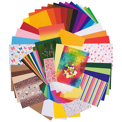 Artikelbild 2 für folia Bastelset Ganzjahr 322-tlg. mehrfarbig, Artikelnummer 556922