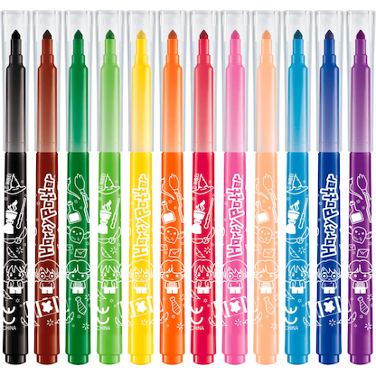 Artikelbild 2 für maped Harry Potter Filzstifte farbsortiert, 12 St., Artikelnummer 701617