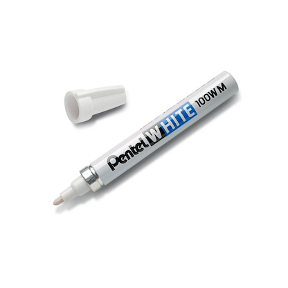 Artikelbild 19 für Pentel Paintmarker X100WM Industriemarker weiß 2,2 mm, 1 St., Artikelnummer 860707