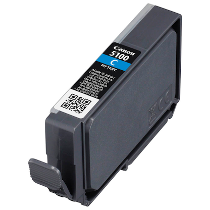 Artikelbild 2 für Canon PFI-5100 C cyan Druckerpatrone, Artikelnummer 534927
