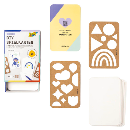 Artikelbild 3 für folia Bastelset DIY Spielkarten blanko, Artikelnummer 719389