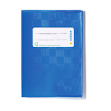 Artikelbild 1 für HERMA Heftumschläge blau Kunststoff DIN A6, Artikelnummer 608616