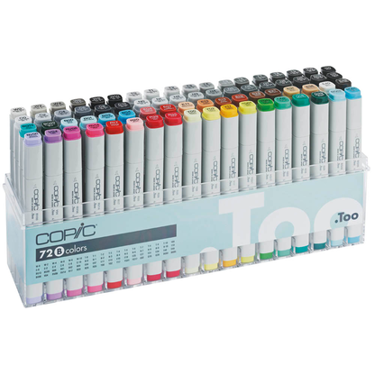 Artikelbild 21 für COPIC® Classic B Layoutmarker-Set farbsortiert 1,0 + 6,0 mm, 72 St., Artikelnummer 717037