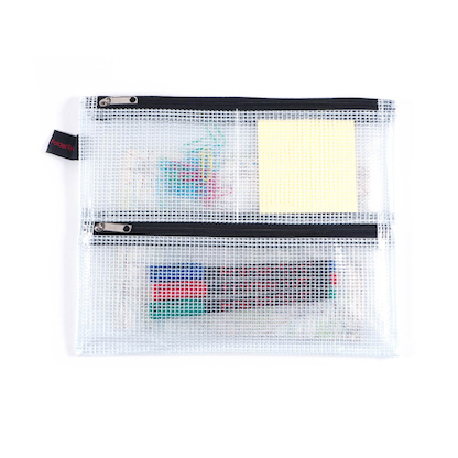 Artikelbild 5 für FolderSys Reißverschlussbeutel transparent/schwarz 0,15 mm, 1 St., Artikelnummer 357343