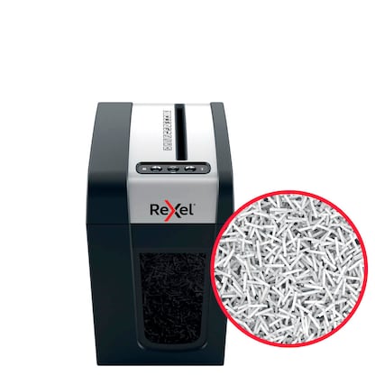 Artikelbild 2 für Rexel Secure MC3-SL Slim Aktenvernichter mit Partikelschnitt P-5, 2 x 15 mm, bis 3 Blatt, schwarz, Artikelnummer 390189