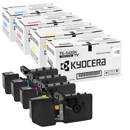 Artikelbild 1 für KYOCERA TK-5430K/C/M/Y schwarz, cyan, magenta, gelb Toner, 4er-Set, Artikelnummer 459459
